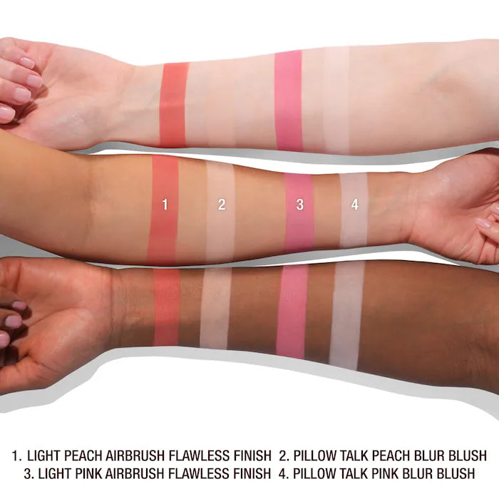 CHARLOTTE TILBURY AIRBRUSH FLAWLESS FINISH BRIGHTENING AND BLUSH PALETTE