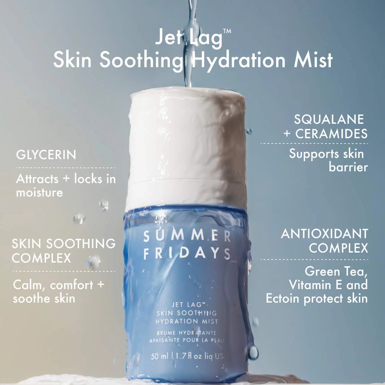 SUMMER FRIDAYS JET LAG HYDRATION MIST