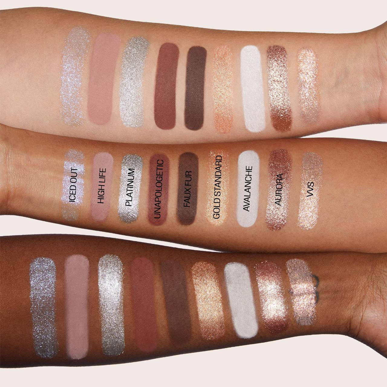 HUDA BEAUTY ICY NUDE EYESHADOW PALETTE