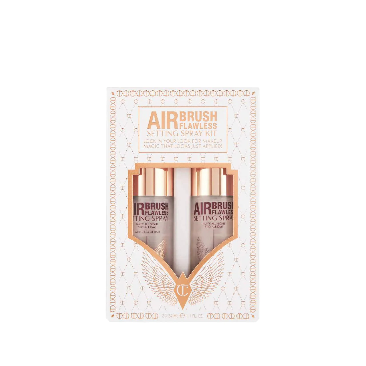 CHARLOTTE TILBURY MINI AIRBRUSH SETTING SPRAY DUO