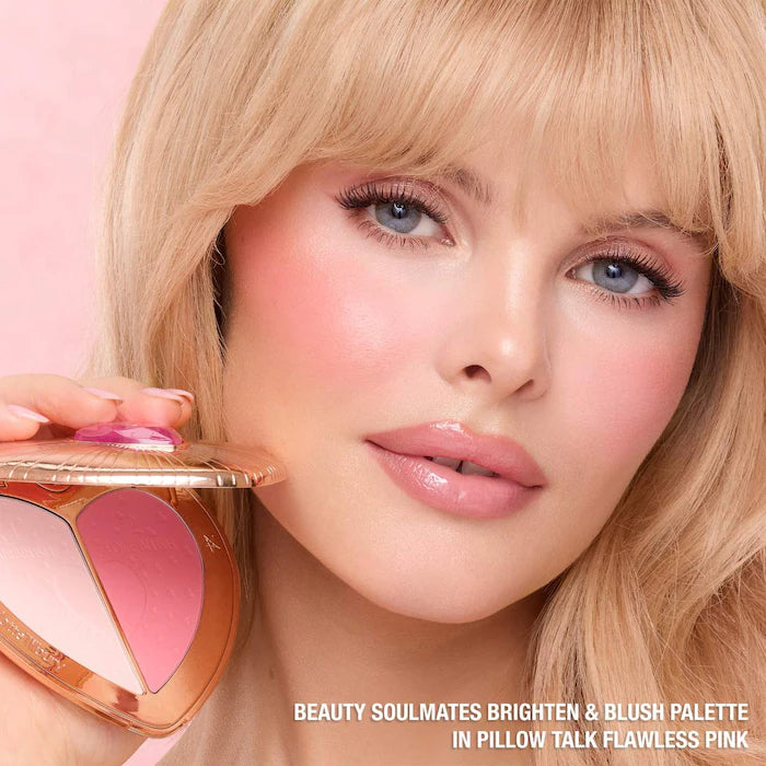 CHARLOTTE TILBURY AIRBRUSH FLAWLESS FINISH BRIGHTENING AND BLUSH PALETTE