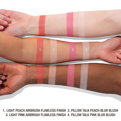 CHARLOTTE TILBURY AIRBRUSH FLAWLESS FINISH BRIGHTENING AND BLUSH PALETTE