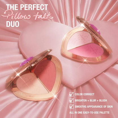 CHARLOTTE TILBURY AIRBRUSH FLAWLESS FINISH BRIGHTENING AND BLUSH PALETTE