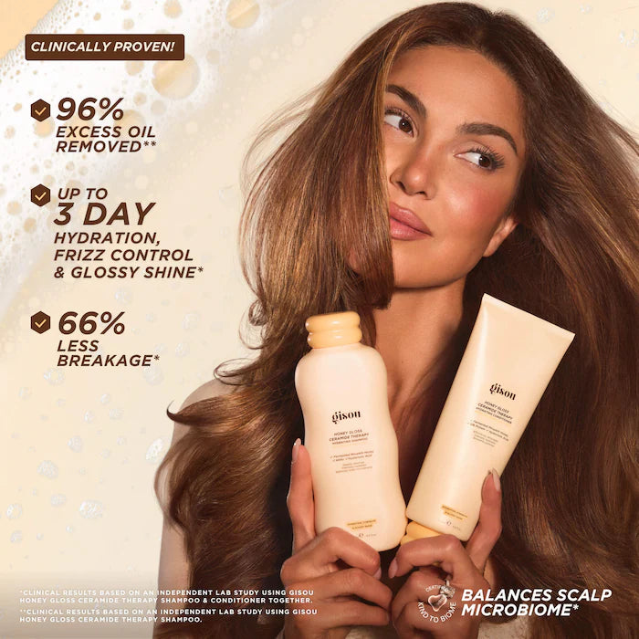 GISOU HONEY GLOSS CERAMIDE THERAPY SHAMPOO 250ml