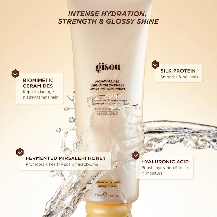 GISOU HONEY GLOSS CERAMIDE THERAPY CONDITIONER 200ml