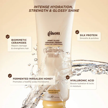 GISOU HONEY GLOSS CERAMIDE THERAPY CONDITIONER 200ml