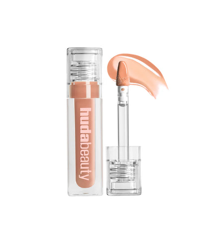 HUDA BEAUTY FAUX FILLER EXTRA SHINE LIP GLOSS