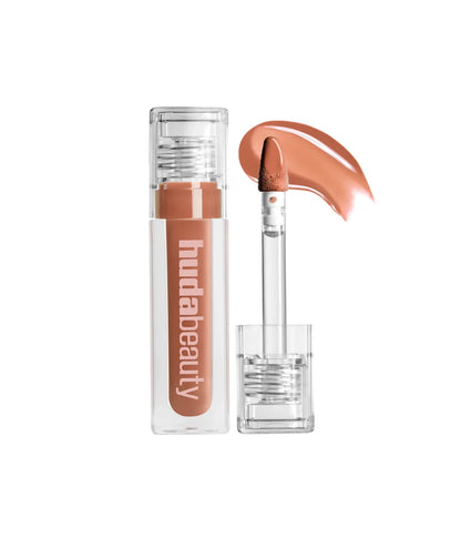 HUDA BEAUTY FAUX FILLER EXTRA SHINE LIP GLOSS