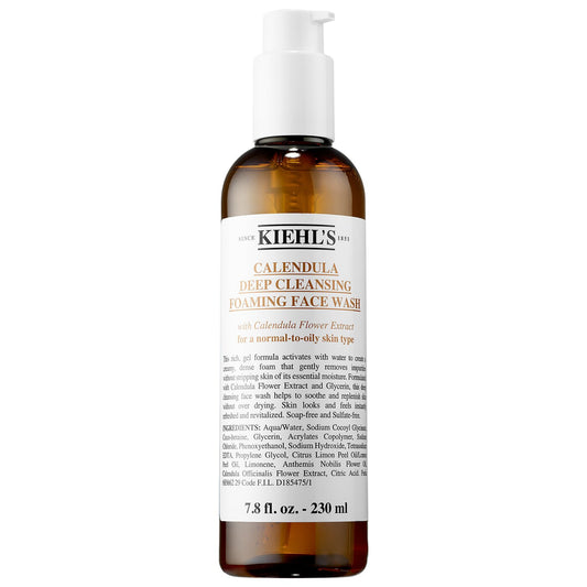 KIEHL'S CALENDULA DEEP CLEANSING FOAMING FACE WASH