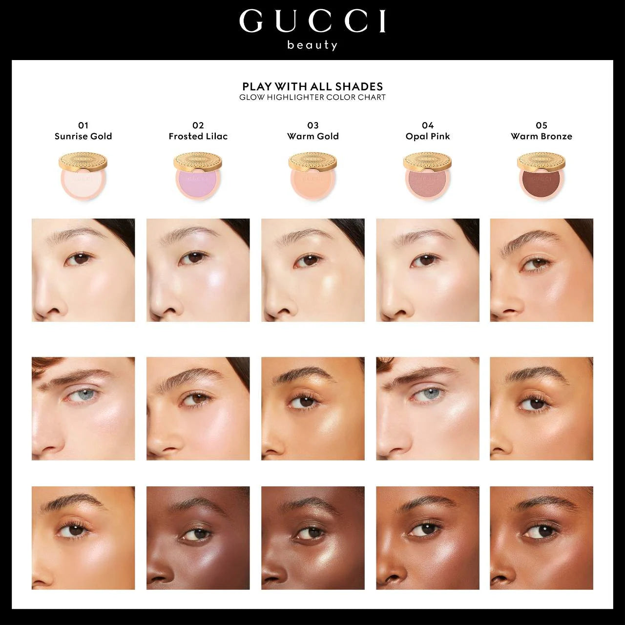 GUCCI GLOW MULTI-USE GEL-POWDER HIGHLIGHTER