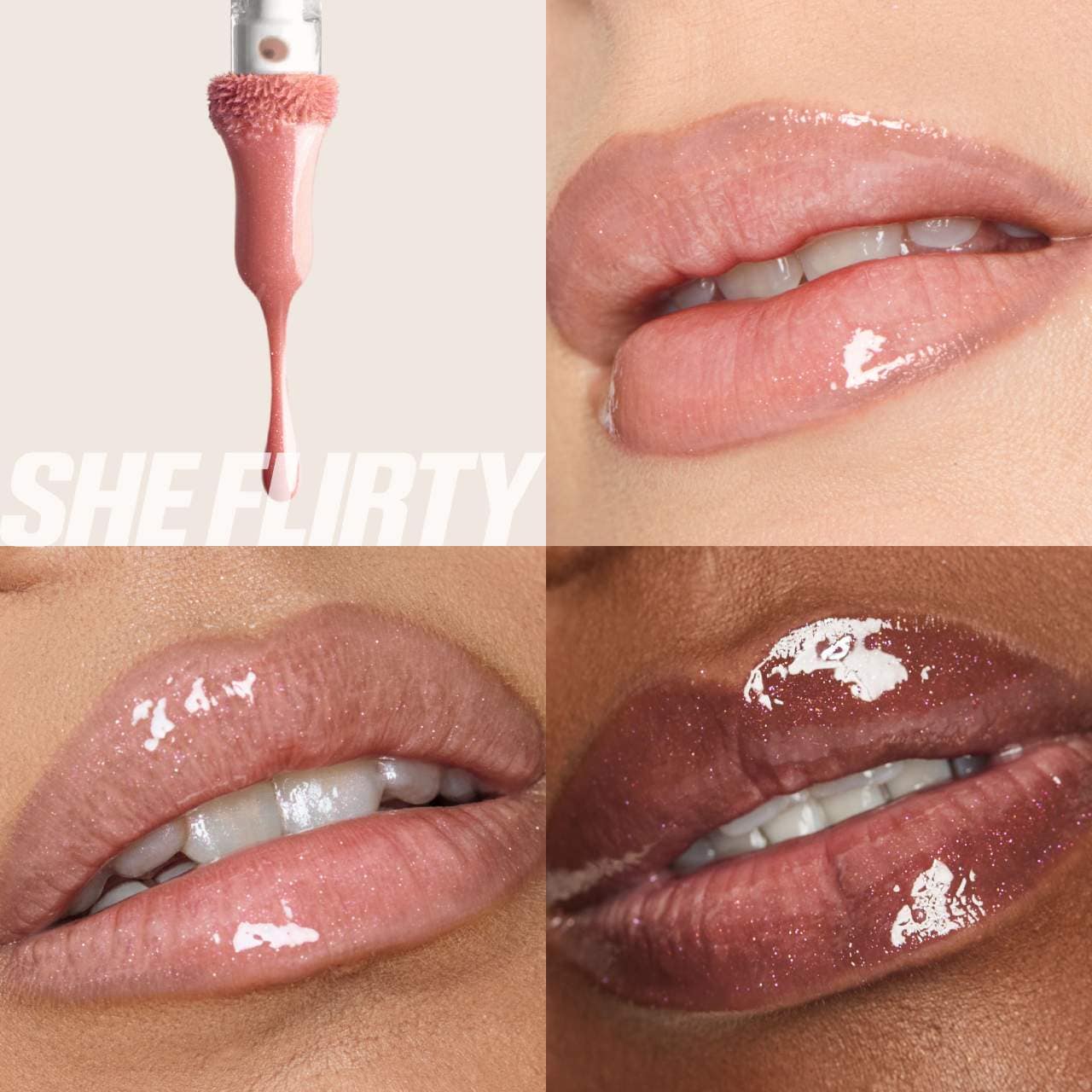 HUDA BEAUTY FAUX FILLER SHINY LIP GLOSS