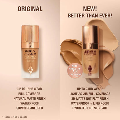 CHARLOTTE TILBURY AIRBRUSH FLAWLESS FOUNDATION