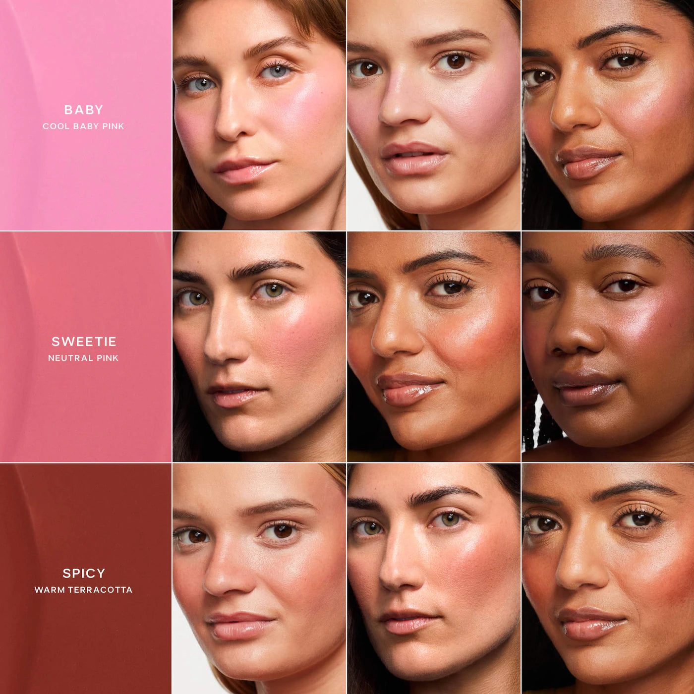 SAIE MINI DEW BLUSH TRIO SET