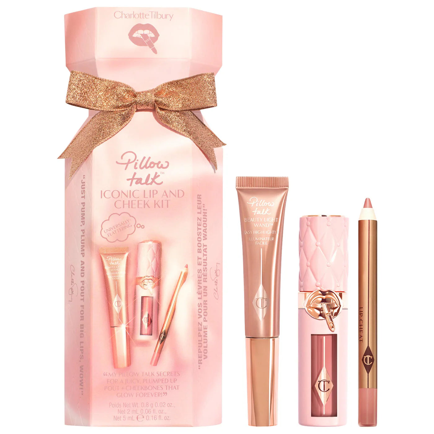 CHARLOTTE TILBURY LIP & CHEEK SET PILLOW TALK