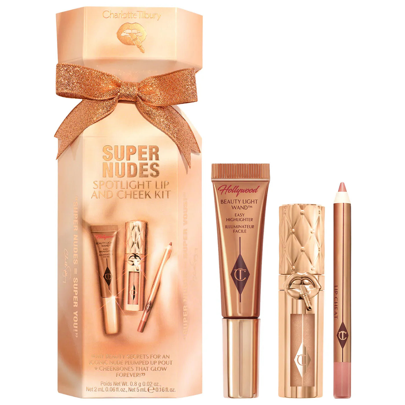 CHARLOTTE TILBURY LIP & CHEEK SET SUPERNUDES